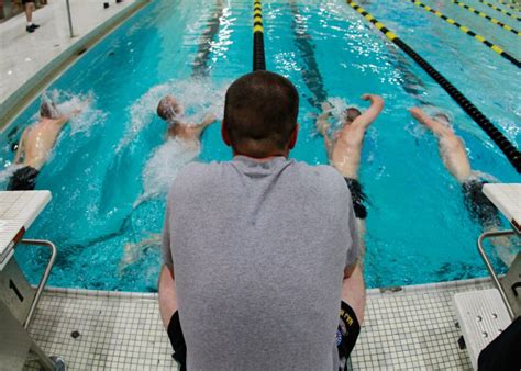 is the navy swim test at basic hard|swimming training requirements.